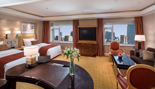 Deluxe Studio, 2 Twin Beds, City View