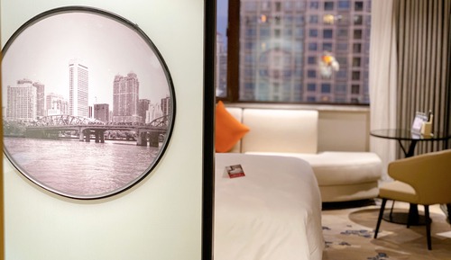 Landmark Theme River View Twin Room