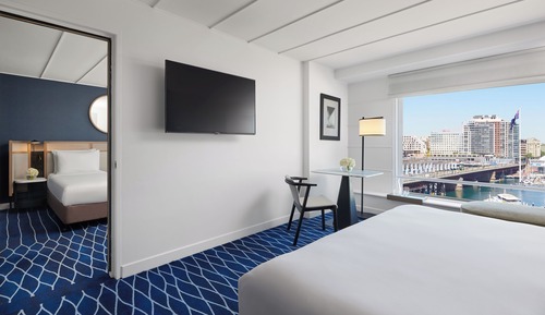 Family Room, Harbor View (DARLING 1 KING + 2 TWIN BEDS)