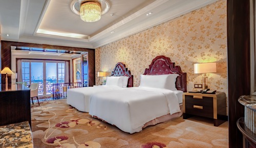 Castle Twin Room, River view