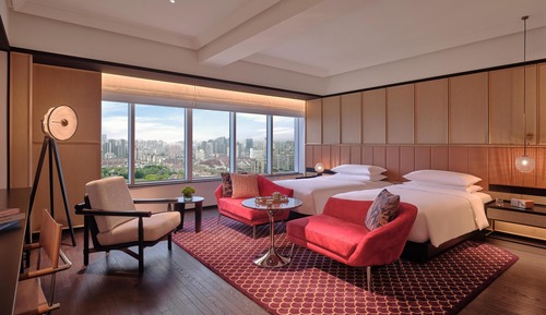 Deluxe Room, 2 Twin Beds, Park View