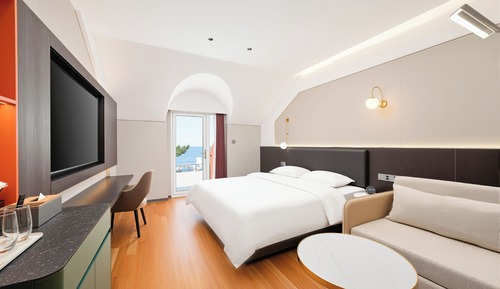 Classic Double Room, Patio, Ocean View