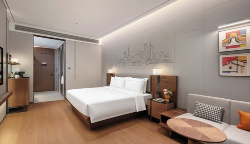 Basic Single Room, City View