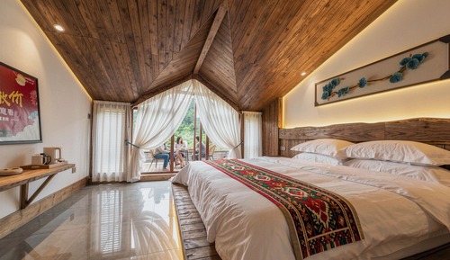 Luxury Double Room, 1 King Bed, Terrace, Garden View