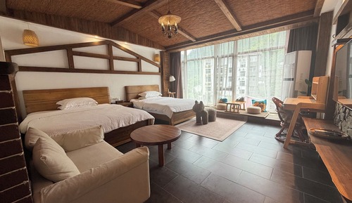 Family Twin Room, Non Smoking, Hill View