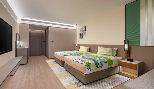 Premium Room, 2 Queen Beds (Kids Theme)