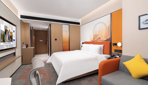 Luxury Double Room Single Use, City View