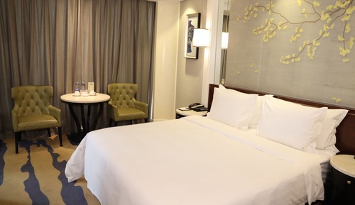 Business Suite, 1 Queen Bed, Mountain View