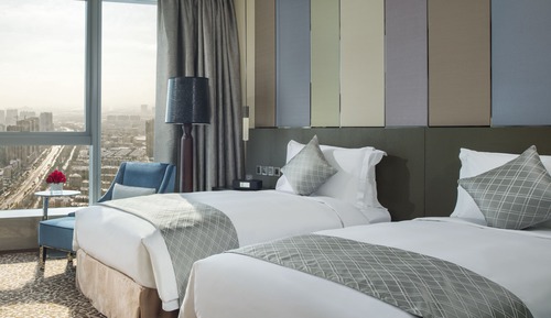 Luxury Room, 2 Twin Beds, Club Lounge Access, City View
