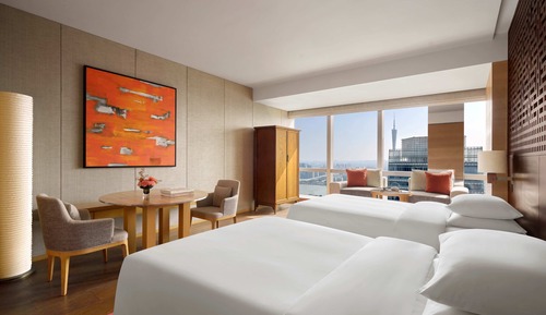 2 Twin Beds, Pearl River View