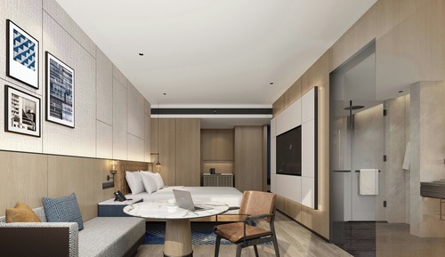 Classic Room, 1 King Bed, City View