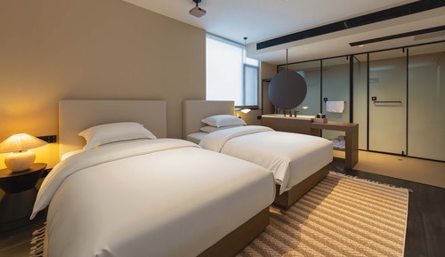 Standard Twin Room, Hill View