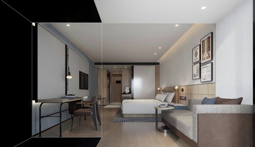 Room, 1 King Bed, City View