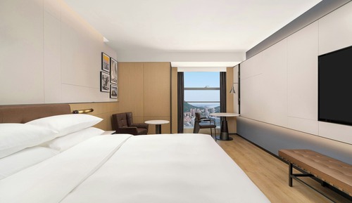 Room, 1 King Bed, Smoking, Sea View