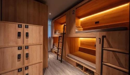 Bed in 6-Bed Female Dormitory Room