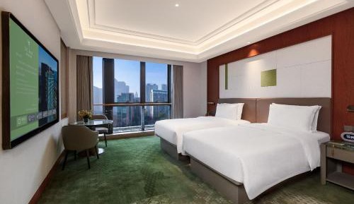 Residence with Two Twin Beds and Kitchen