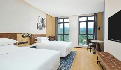 Family Room with One King Bed and One Single Bed
