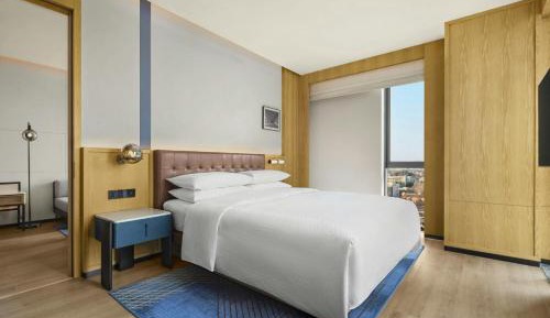 Premium One-Bedroom King Suite with City View