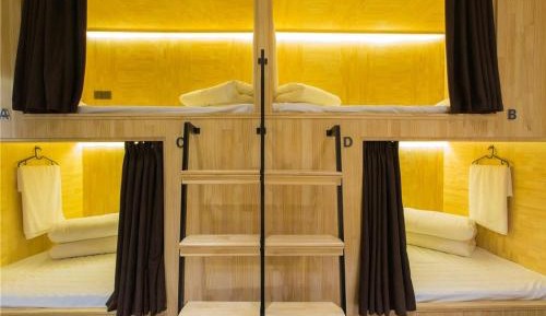 Bed in 4-Bed Male Dormitory Room