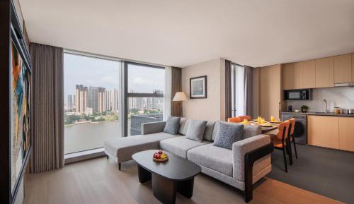 One-Bedroom Apartment with Balcony and Water View