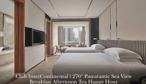 Premium Double Room with Two Double Beds - Lounge Access