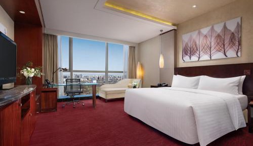 Deluxe Room, Guest room, 1 King, City view