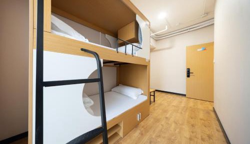 Bed in Male Dormitory Room