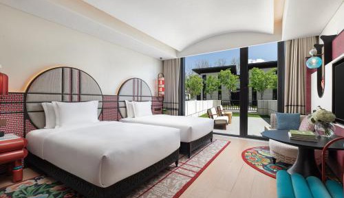 Standard Double Room with Two Double Beds