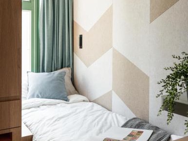 Single Bed in Female Dormitory Room
