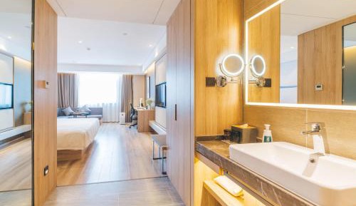 Deluxe Double Room with City View 