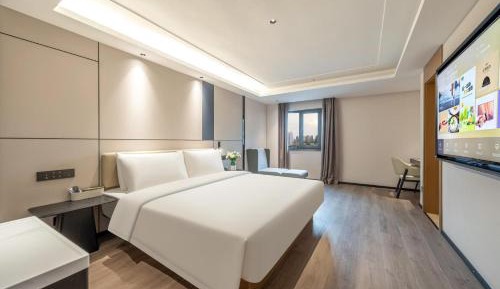Deluxe Double Room with City View 
