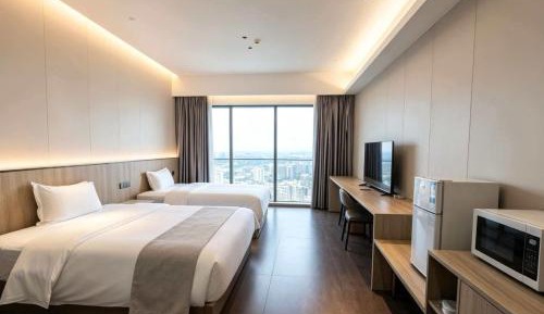 Deluxe Double Room with Two Double Beds