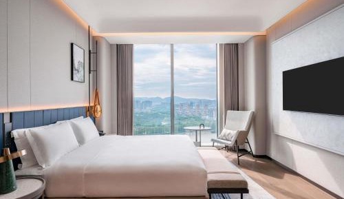 Executive Suite with One King-Size Bed City View and Club Lounge Access