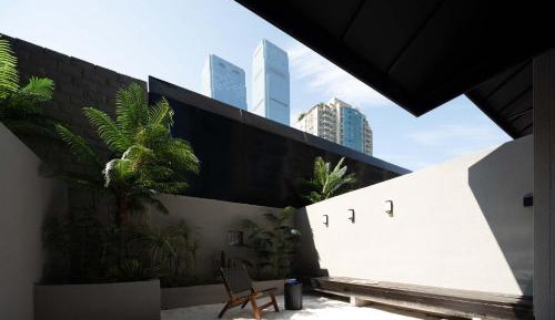 Family Room with Terrace