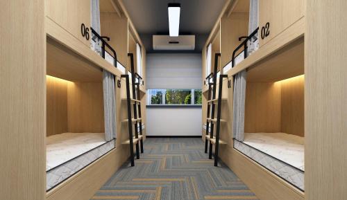 Bed in Male Dormitory Room