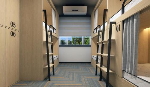 Bed in 6-Bed Female Dormitory Room