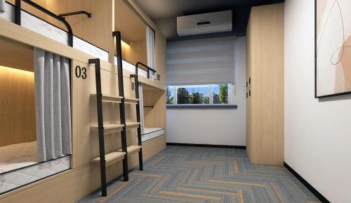Bed in 4-Bed Female Dormitory Room