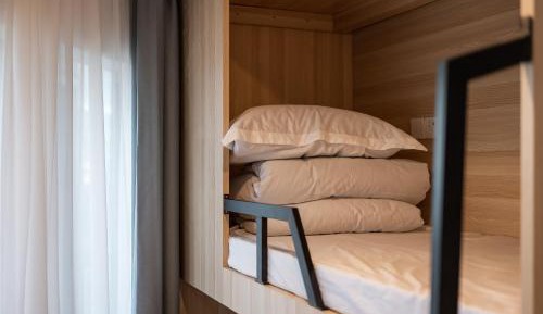 Bed in 6-Bed Male Dormitory Room