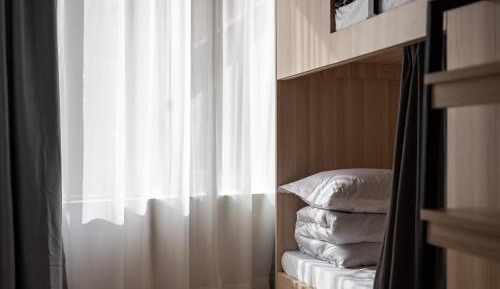 Bed in 8-Bed Male Dormitory Room