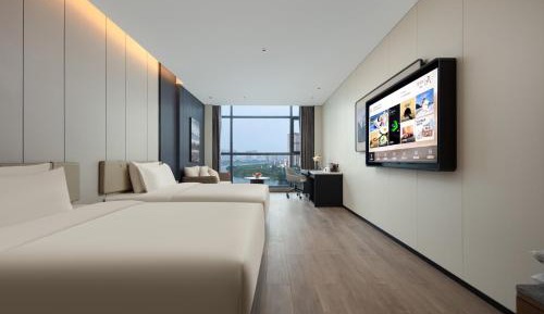 Jimu Twin Room with River View