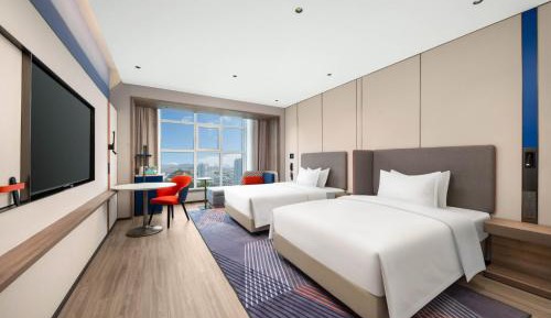Standard Double Room with Two Double Beds - High Floor
