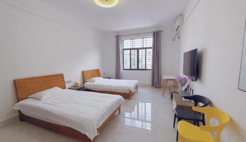 Single Bed in Dormitory Room