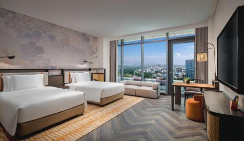 Premium Double Room with Two Double Beds