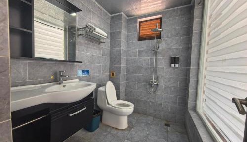 Family Room with Shower