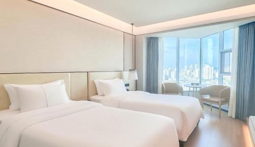 Intelligent Twin Room with City View - Non-Smoking