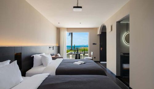 Deluxe Twin Room with Sea View