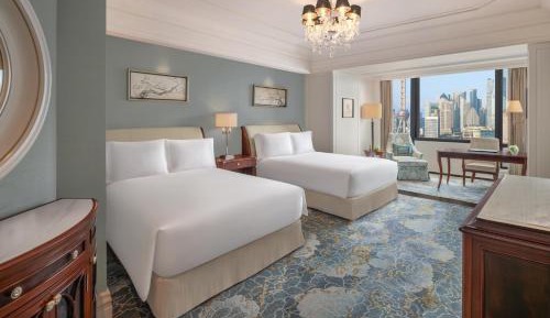 Premium Queen Room with Two Queen Beds and Panoramic River View