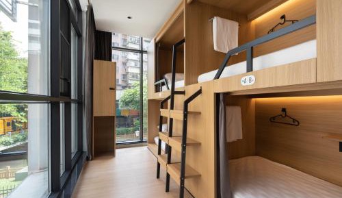 Bed in 4-Bed Male Dormitory Room