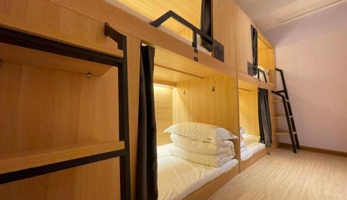 Bed in 4-Bed Male Dormitory Room