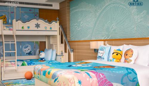 The Octonauts Family Ocean View Room（Bunk bed+Unlimited free entry to Water park & Lost Chambers during the stay）